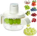 Automatic Grape Peeler Machine, Electric Garlic Peeler & Cherry Tomato,Cordless Electric Grape Peeling Machine for Fruit & Vegetable-Rechargeable Garlic Peeler Skin Remover for Home Kitchen Outdoor
